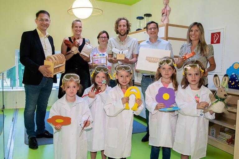 Spürnasenecke Workshop für Kinder mit Gerrit Woerle und Diana Reuter - Käserei Woerle