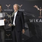 Peter Buchmüller und Gerhard Woerle Auszeichnung WIKARUS - Gebrüder Woerle