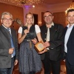 Josef Schwaiger, Diana Reuter, Konrad Steiner, Rupert Quehenberger mit Nachhaltigkeits-Preis - Gebrüder Woerle