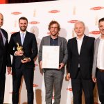 Gruppenbild mit Gerrit und Gerhard Woerle AMA Käsekaiser - Käserei Woerle