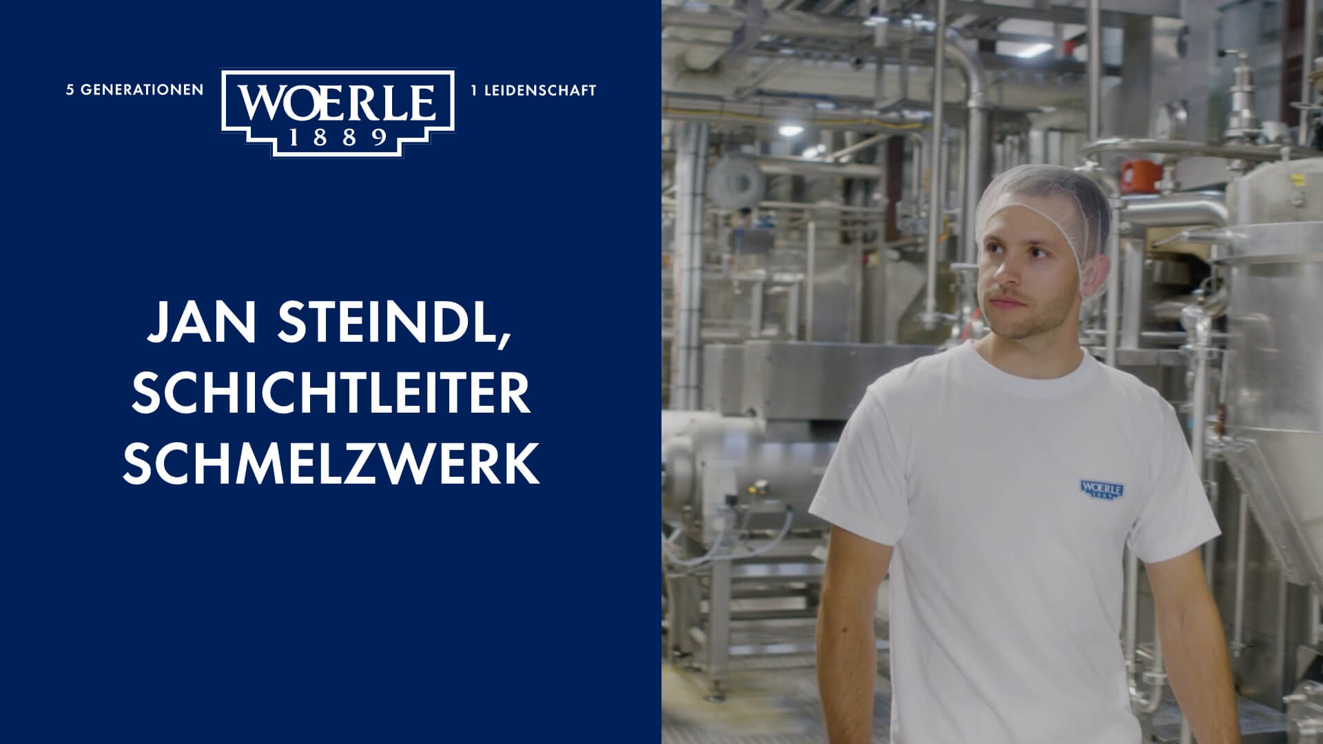 Interview mit J. Steindl, Schichtleiter im Schmelzwerk - YouTube Video