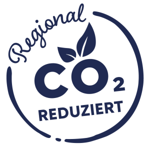"Regional CO₂ reduziert" Woerle-Siegel
