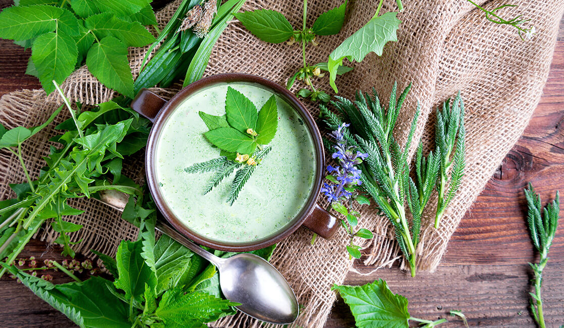 Kräuter-Gericht-Woerle