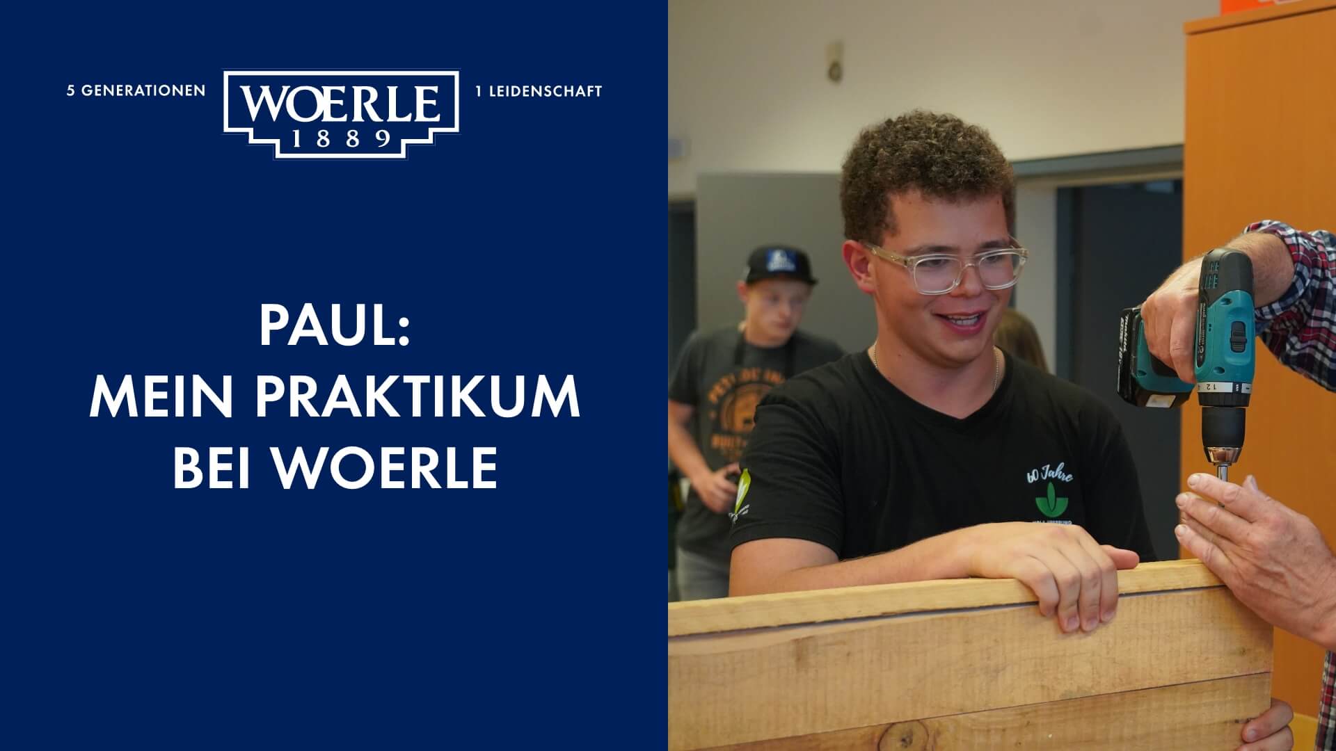 Video-Vorschau des Praktikanten Pauls bei der Arbeit