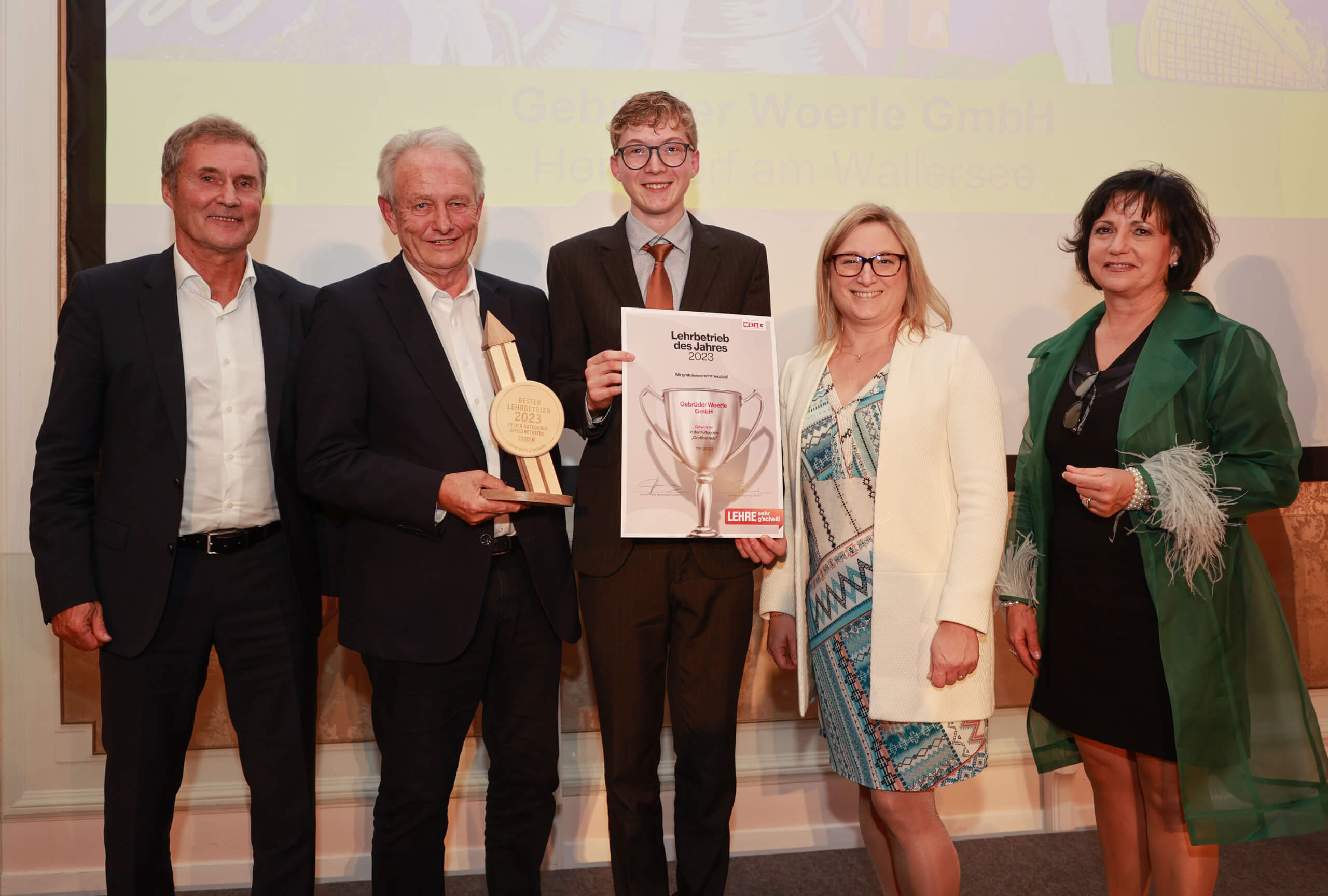 Woerle: Salzburgs bester Lehrbetrieb 2023